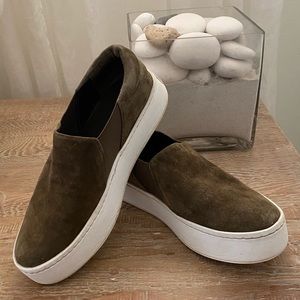 Vince platform slip on sneaker